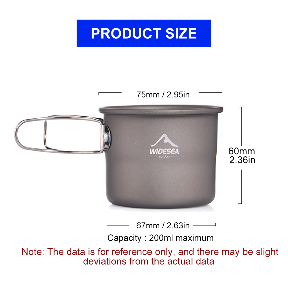 Widesea Camping tasse en plein - Coffee Equipment And Supplies avis et prix