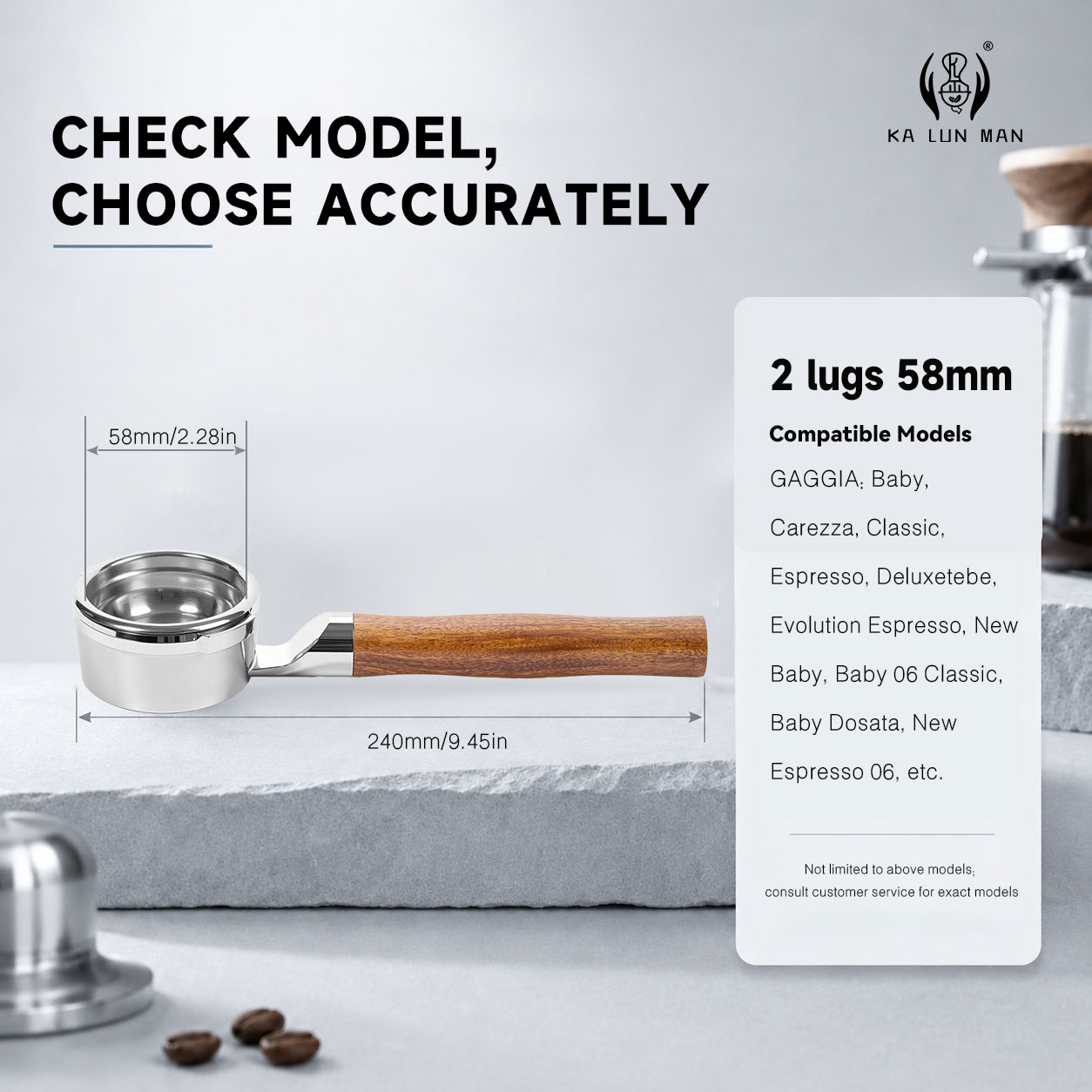 Porte-filtre sans fond 58 mm à - Naked Portafilter Bottomless avis et prix